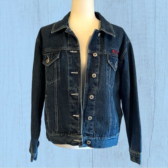 Vintage 90s Jerry Leigh Mickey Unlimited Disney Jean Jacket - Picture 2 of 13